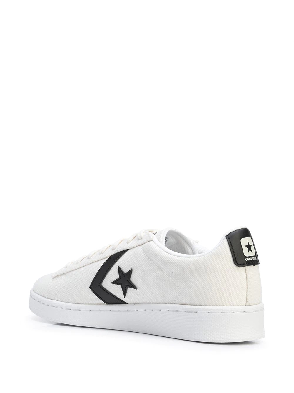 Pro leather court canvas sneakers - 3