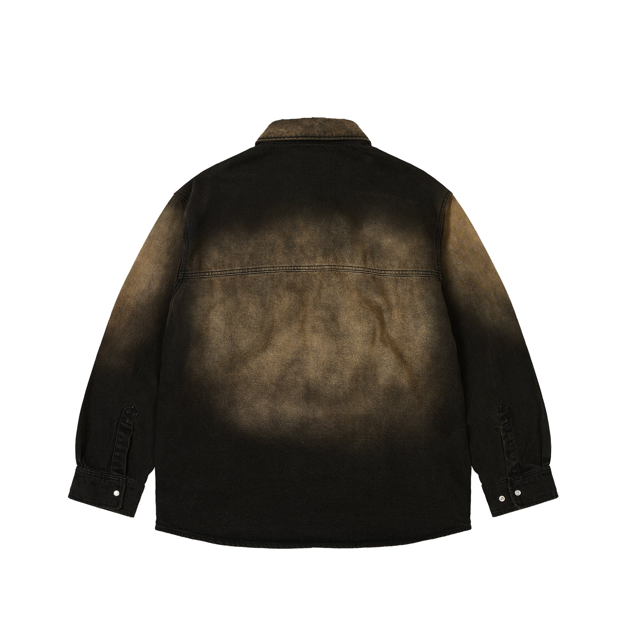 SCRIPTY DENIM SHIRT SAND WASH BLACK - 2