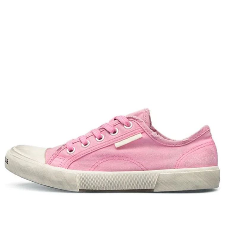 (WMNS) Balenciaga Paris Low Top Sneakers 'Washed Pink Cotton and White Rubber' 688757W3RC25590 - 1