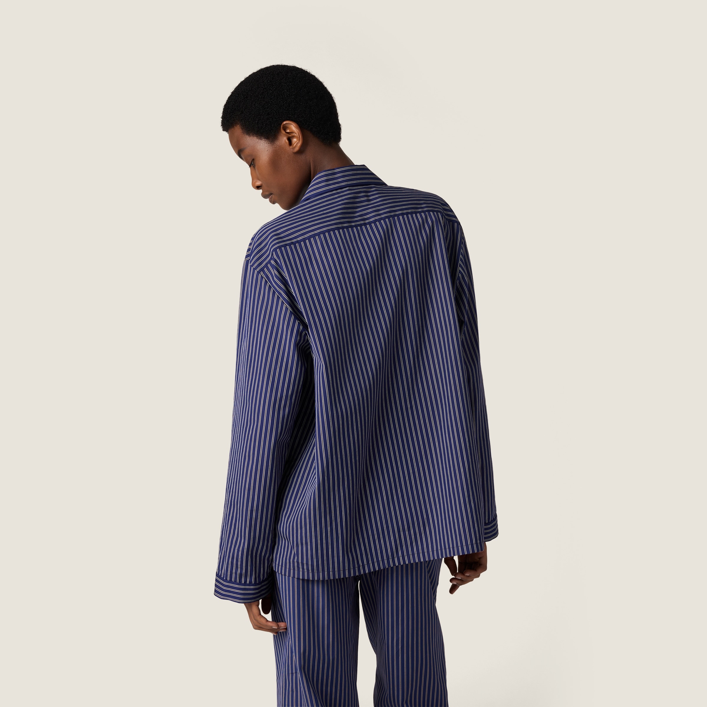 Striped poplin shirt - 3