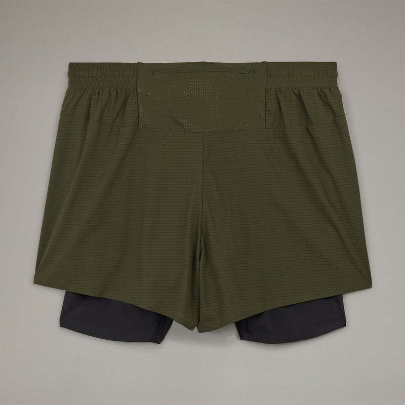 Y-3 Running Shorts with Tights 3