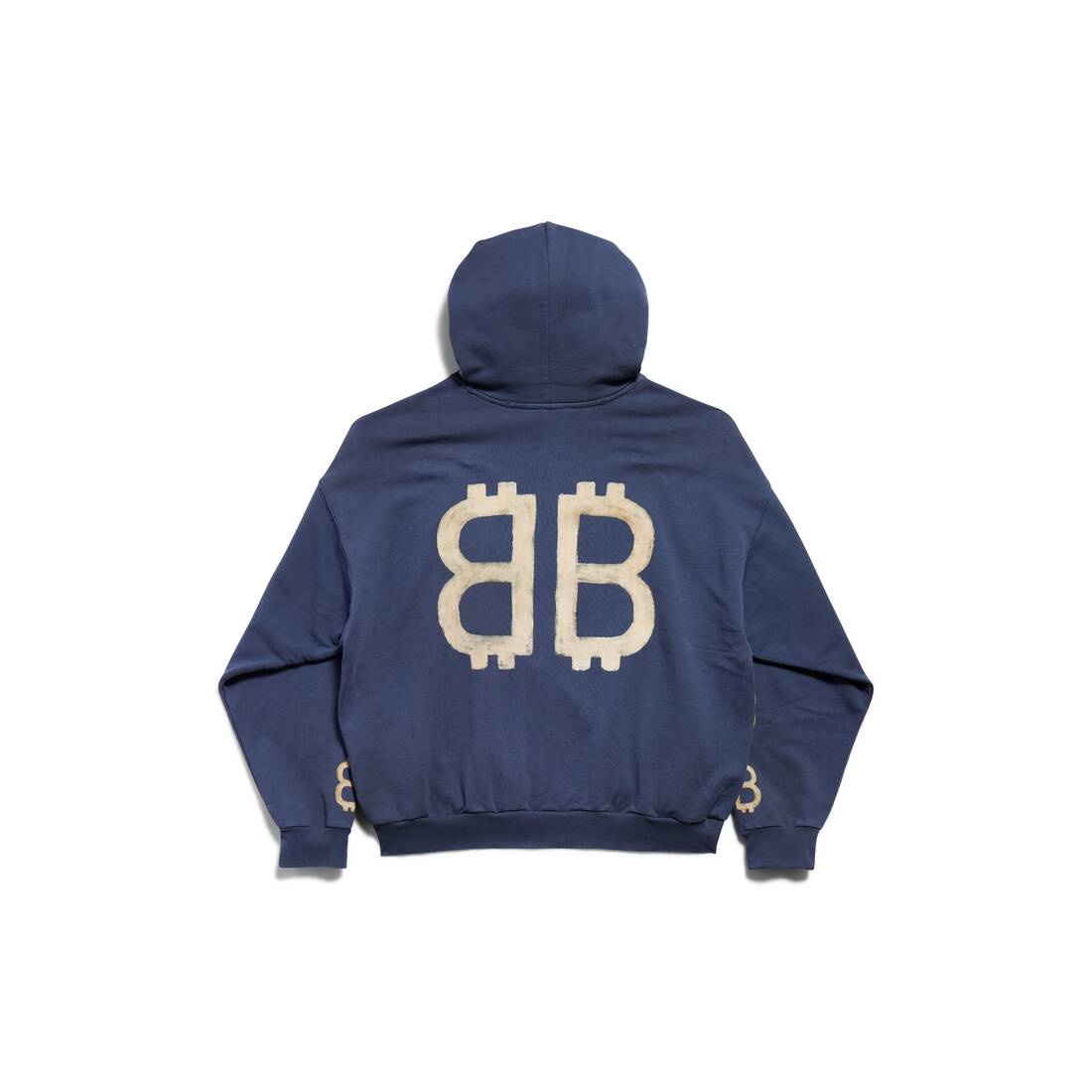 Crypto Hoodie Medium Fit in Blue - 6