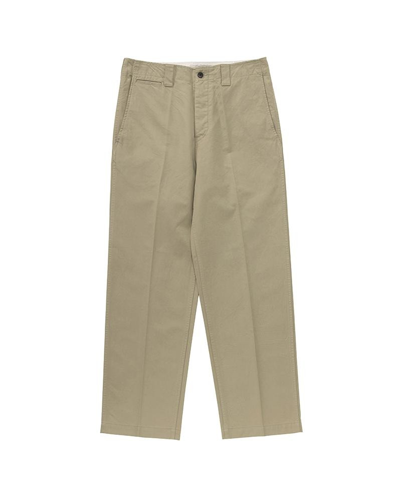 WIDE CHINO PANTS LT.GREEN - 1