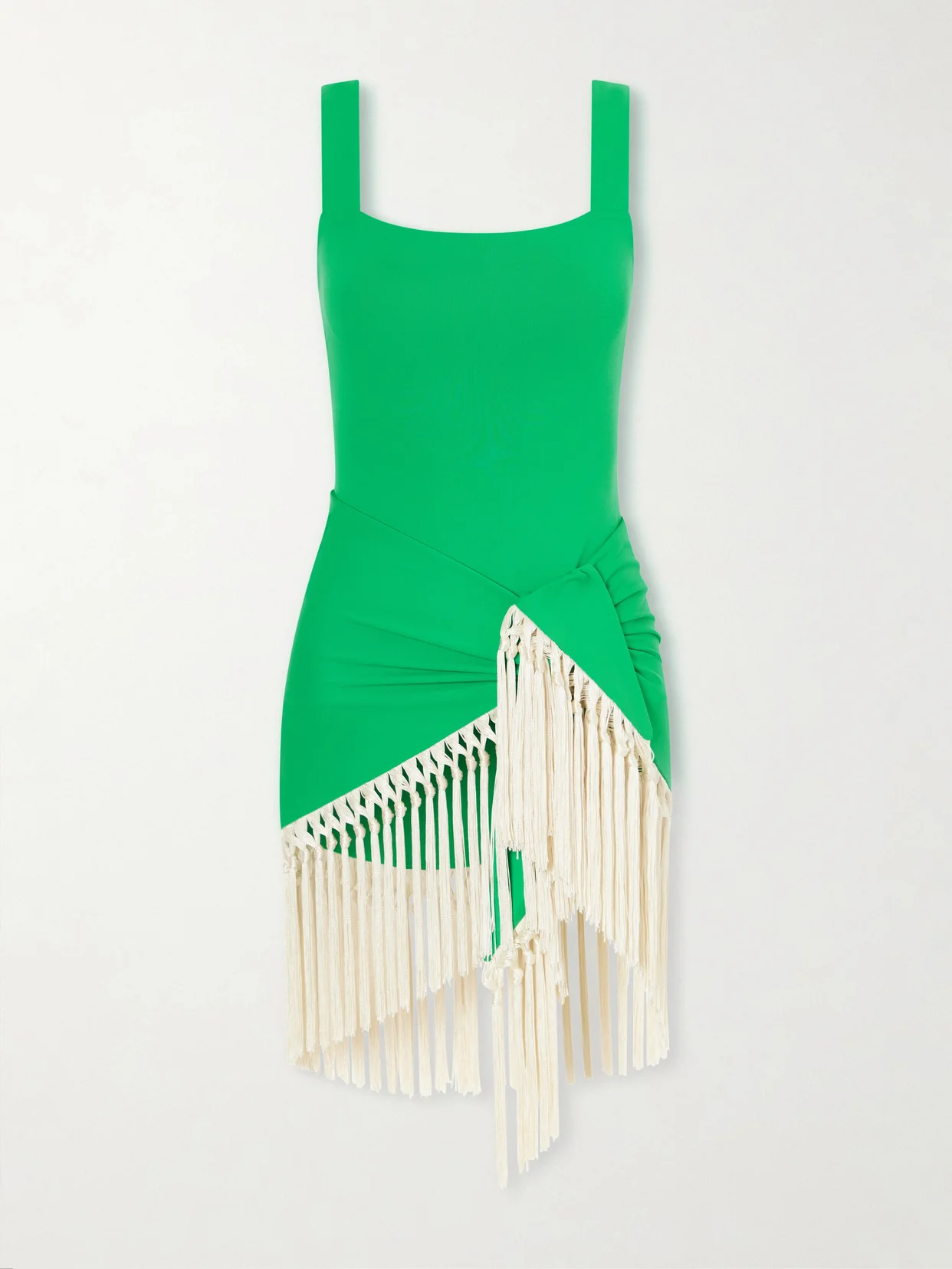 Mini Lido Swimsuit And Fringed Pareo Set - 1