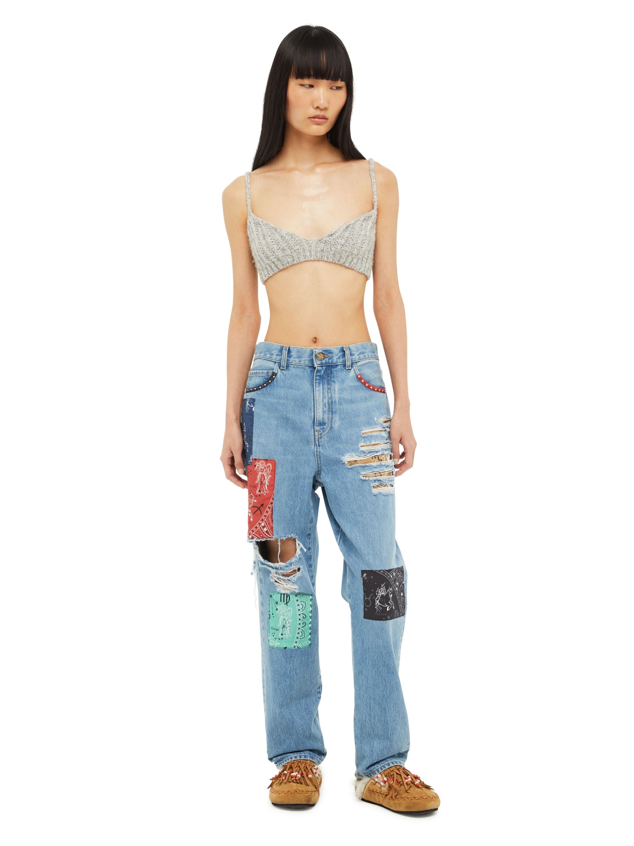 The Twelve Signs Denim Pants - 4