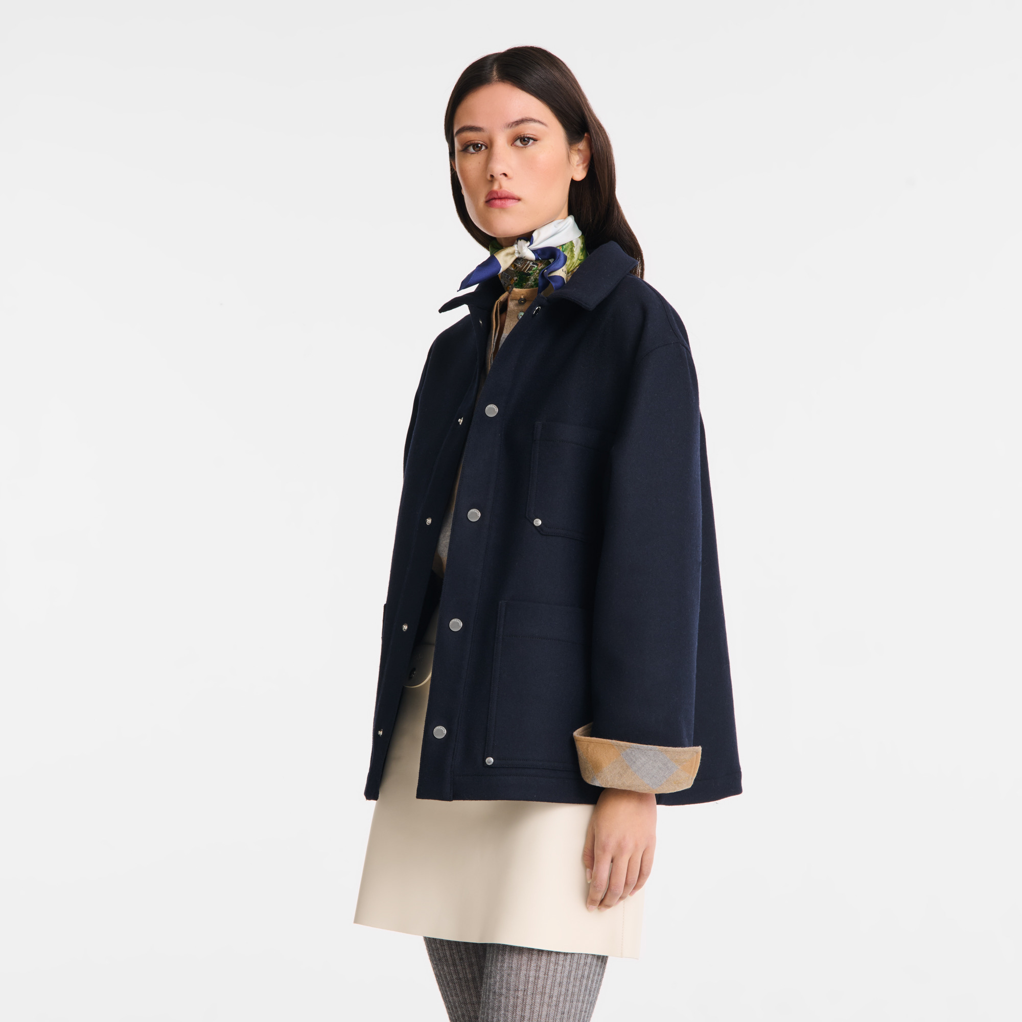 Jacket Navy - Flannel - 4