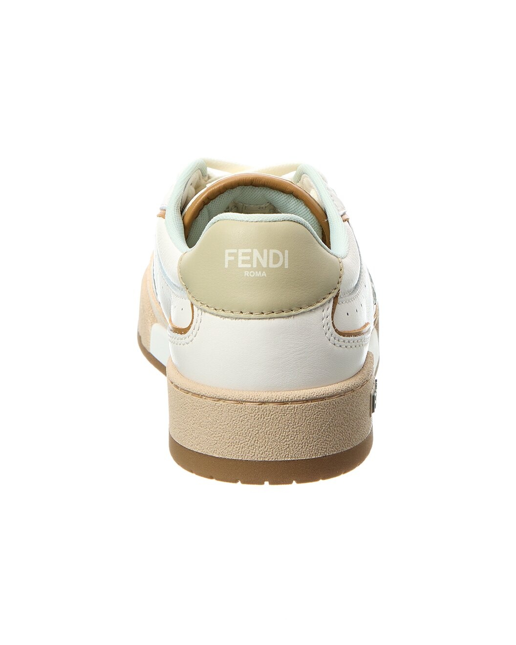 FENDI Match Leather & Suede Sneaker - 3