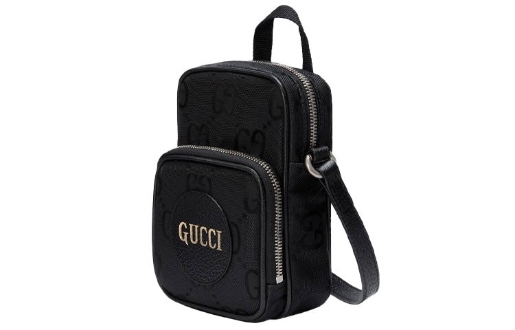 Gucci Off The Grid OTG Environmental Friendly Series Logo Leather Logo Nylon handbag Mini Unisex / B - 2