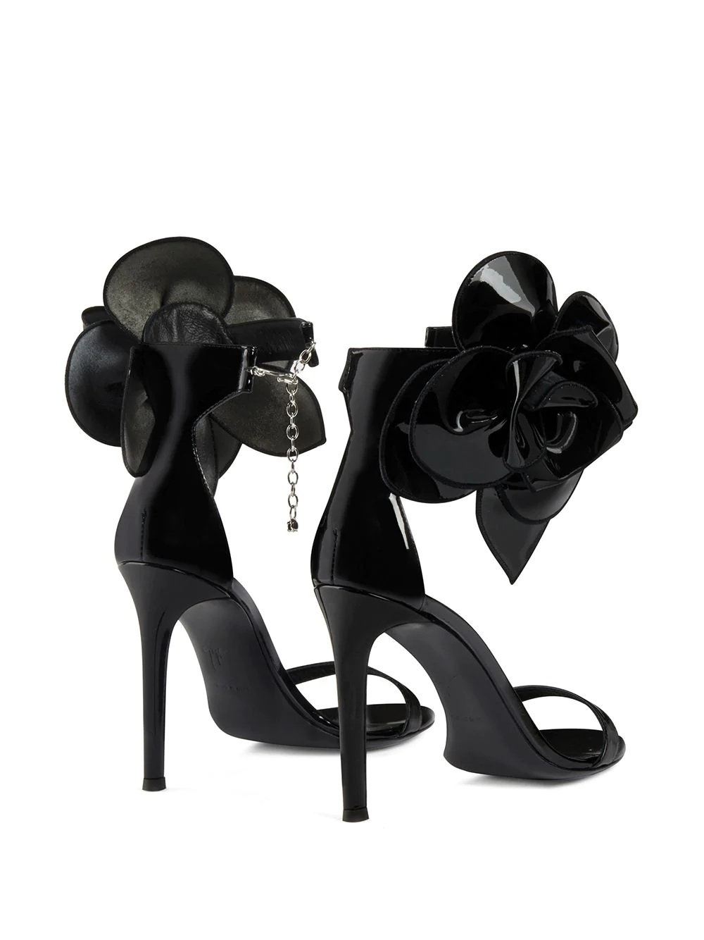 Siuxsie rose-detail sandals - 3