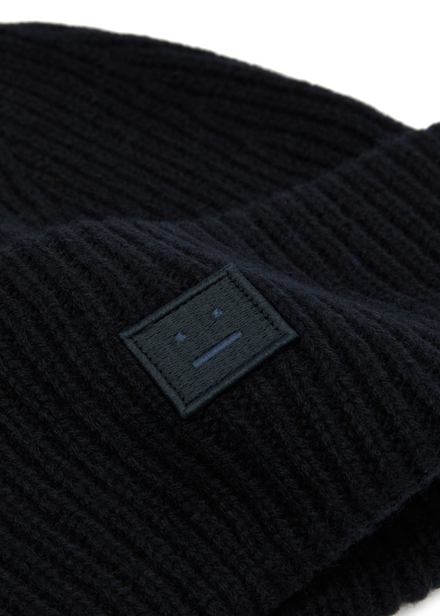 Pansy ribbed wool beanie - 3