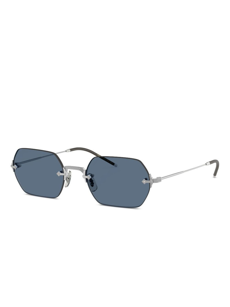 Oliver Peoples hexagonal-frame sunglasses outlook