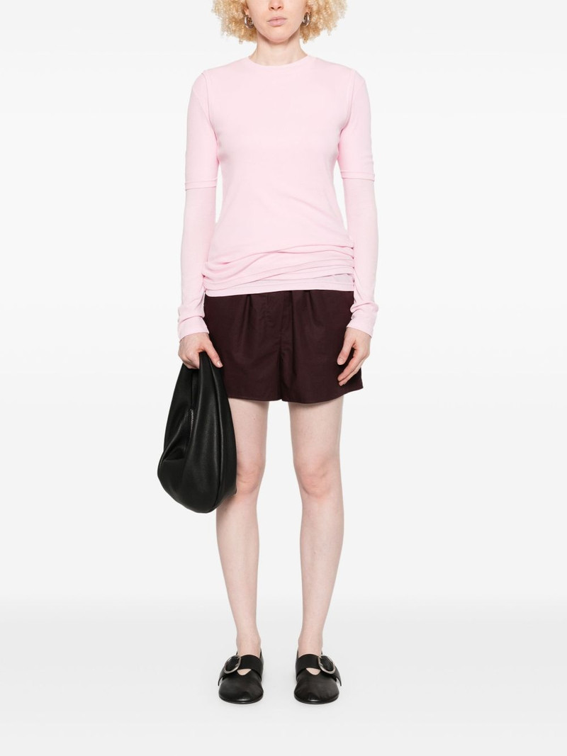 Jil Sander cotton double-layered top outlook