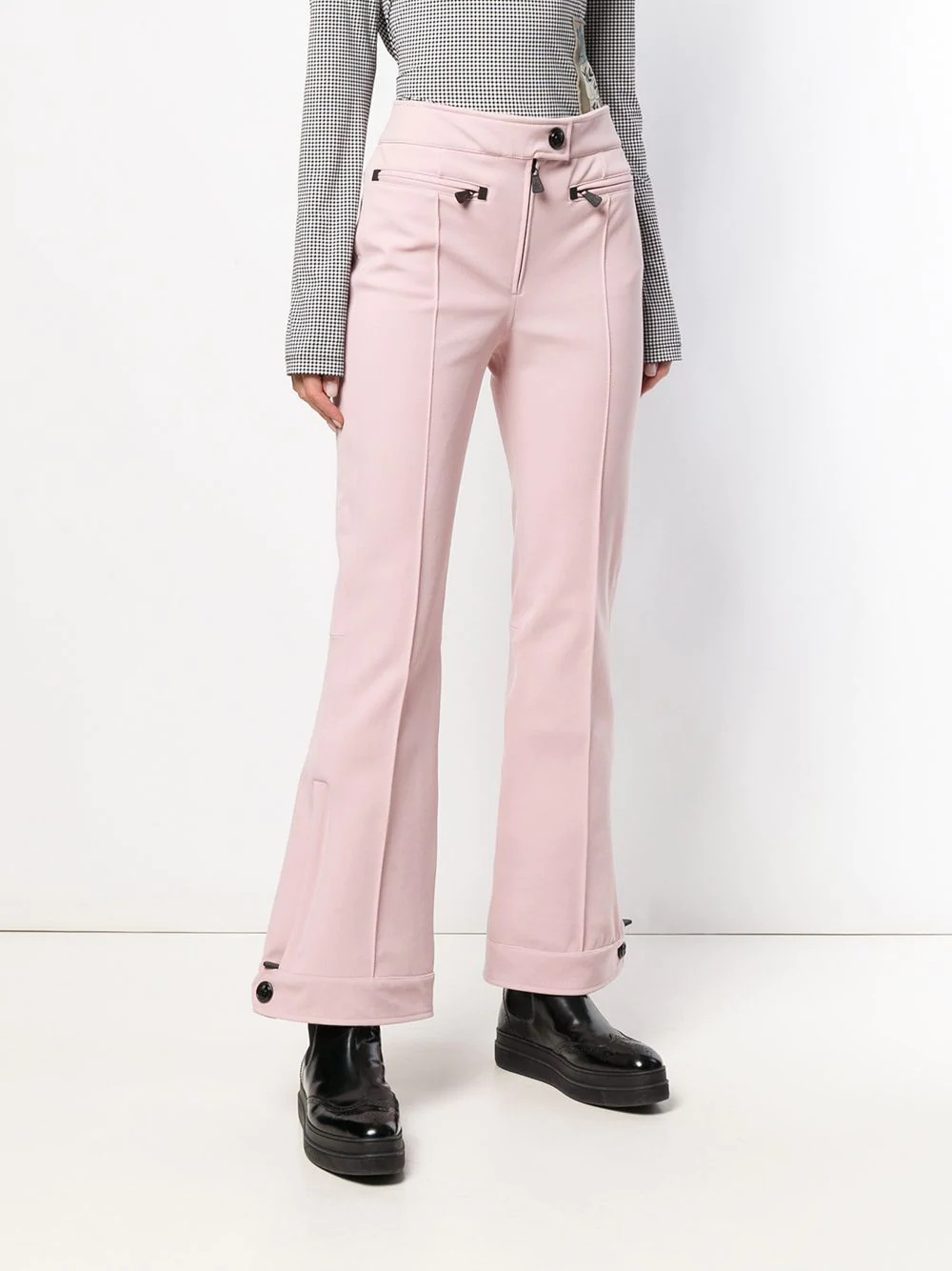 flared bootcut trousers - 3