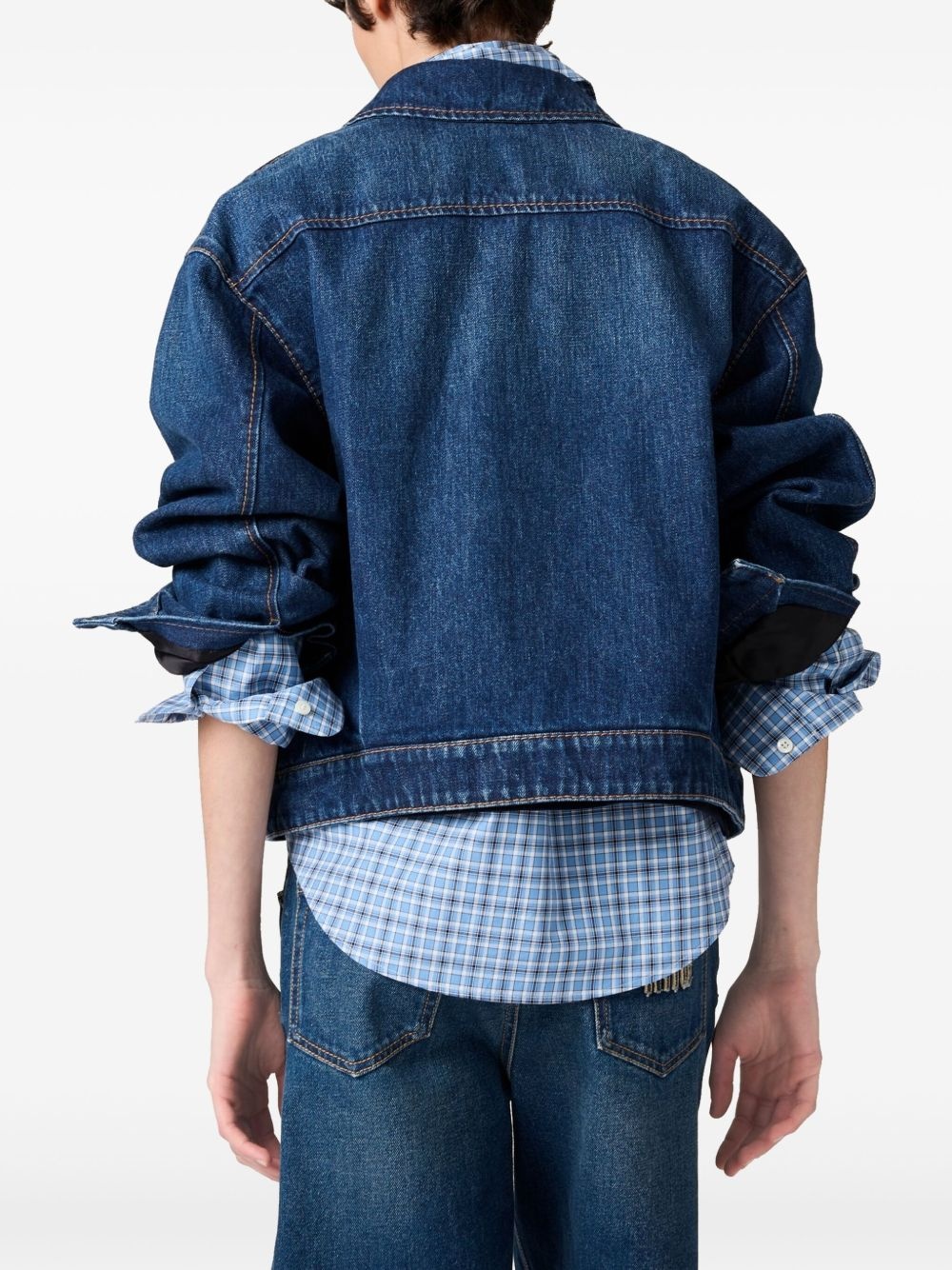 denim trucker jacket - 4