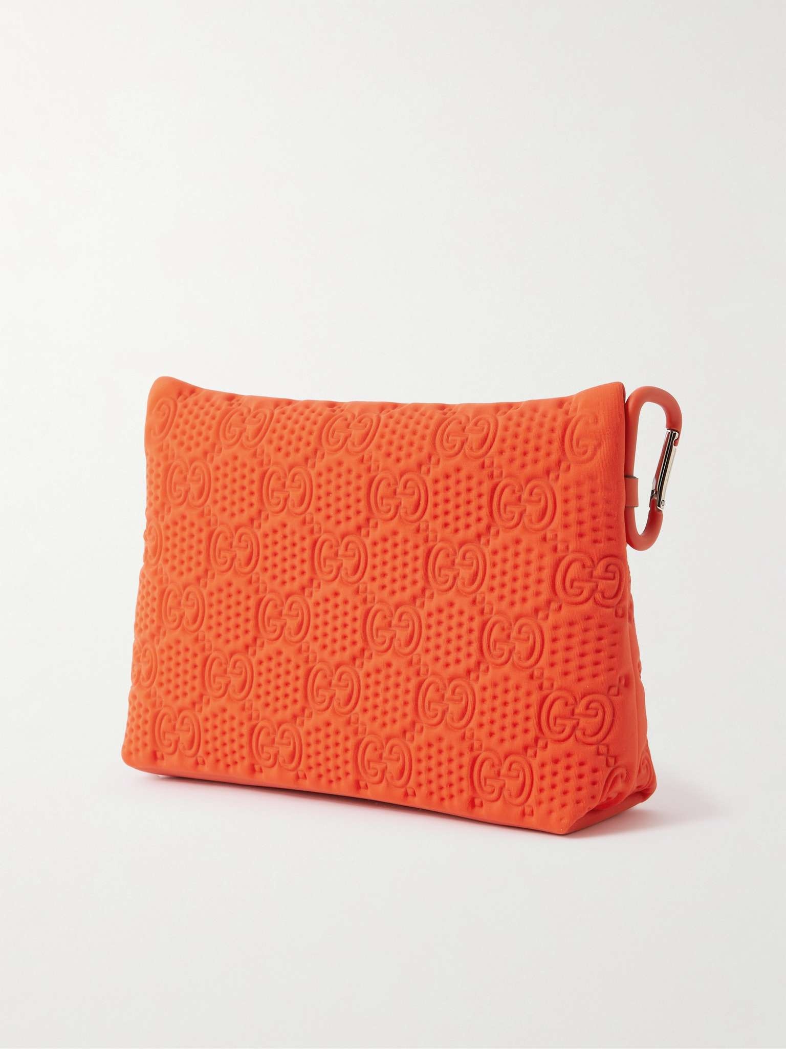 Diver Logo-Embossed Shell Pouch - 4