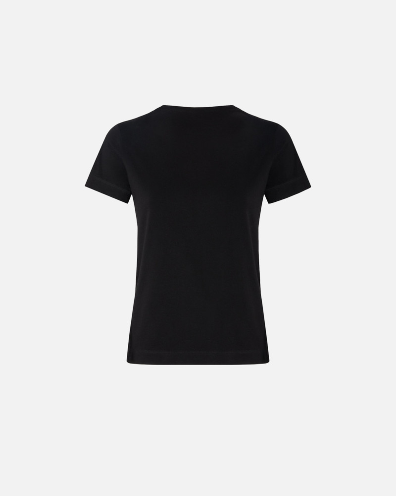 PINKO T-SHIRT WITH LOVE BIRDS LOGO outlook