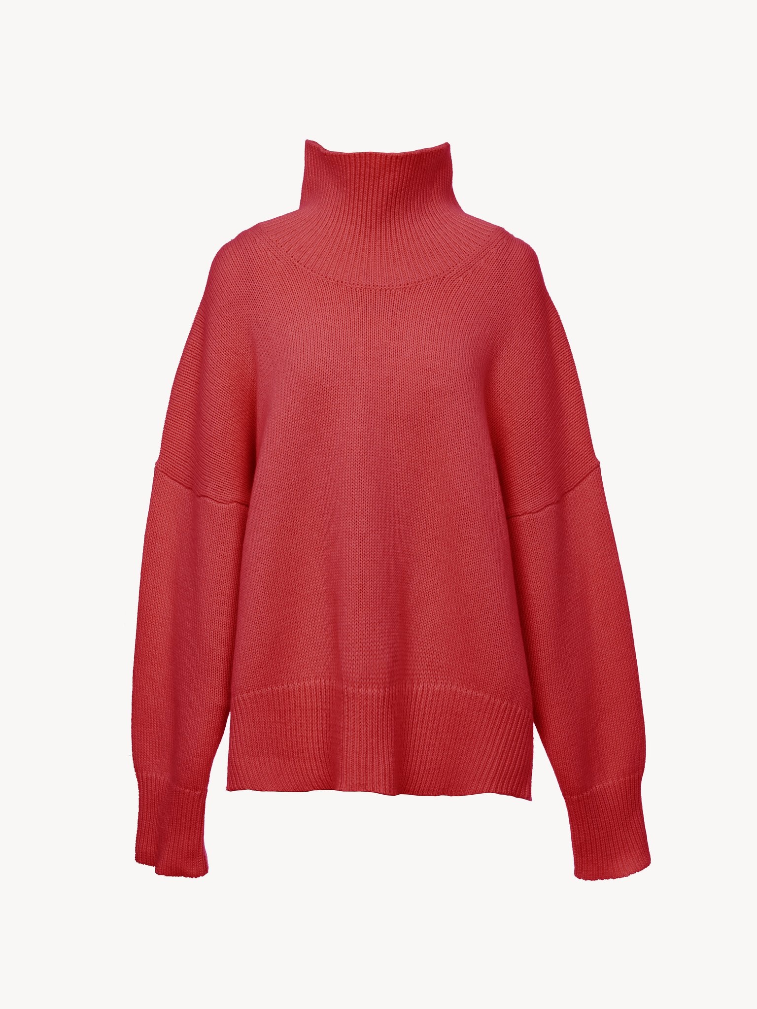 GENEROUS HIGH-NECK SWEATER - 3
