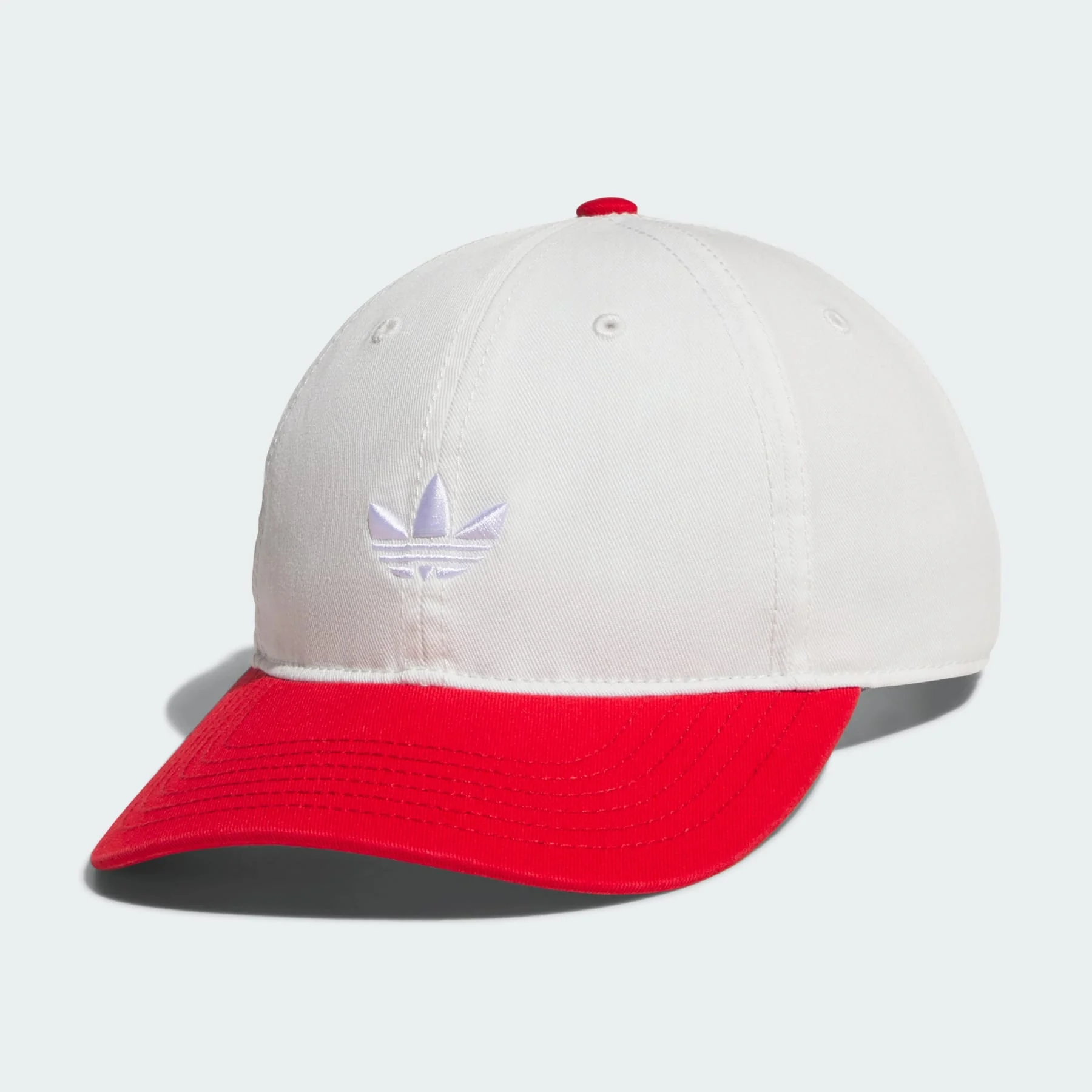 Relaxed Trefoil Strapback Hat - 1