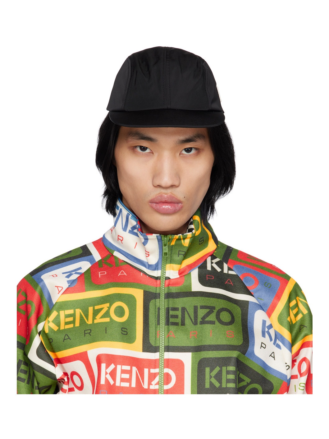 Black Kenzo Paris Jungle Cap - 1