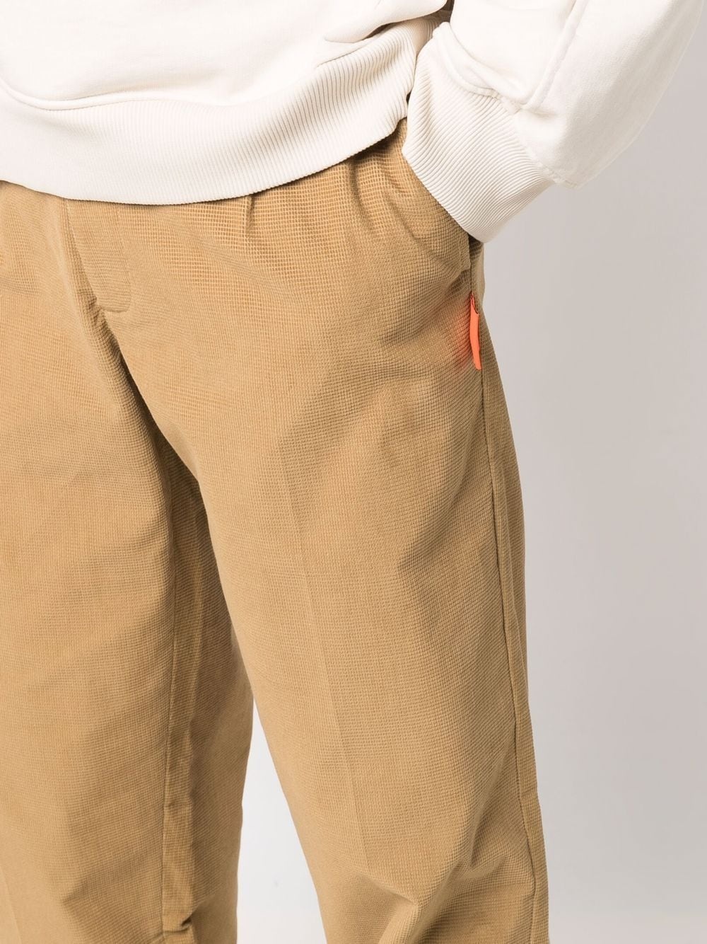 straight-leg corduroy trousers - 5