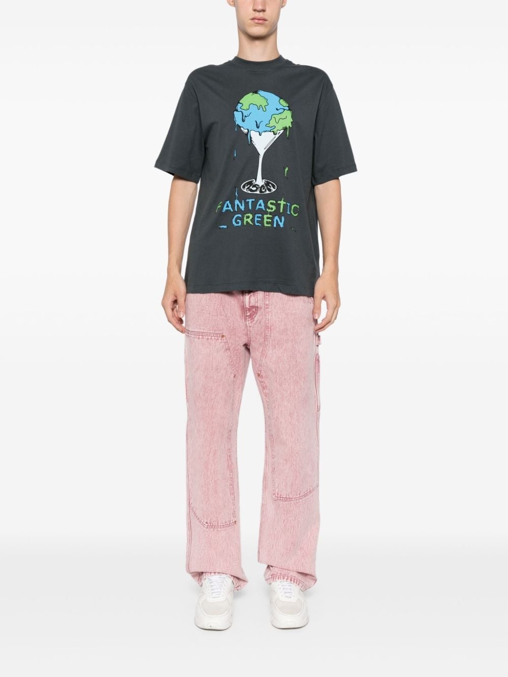 graphic-print cotton T-shirt - 2