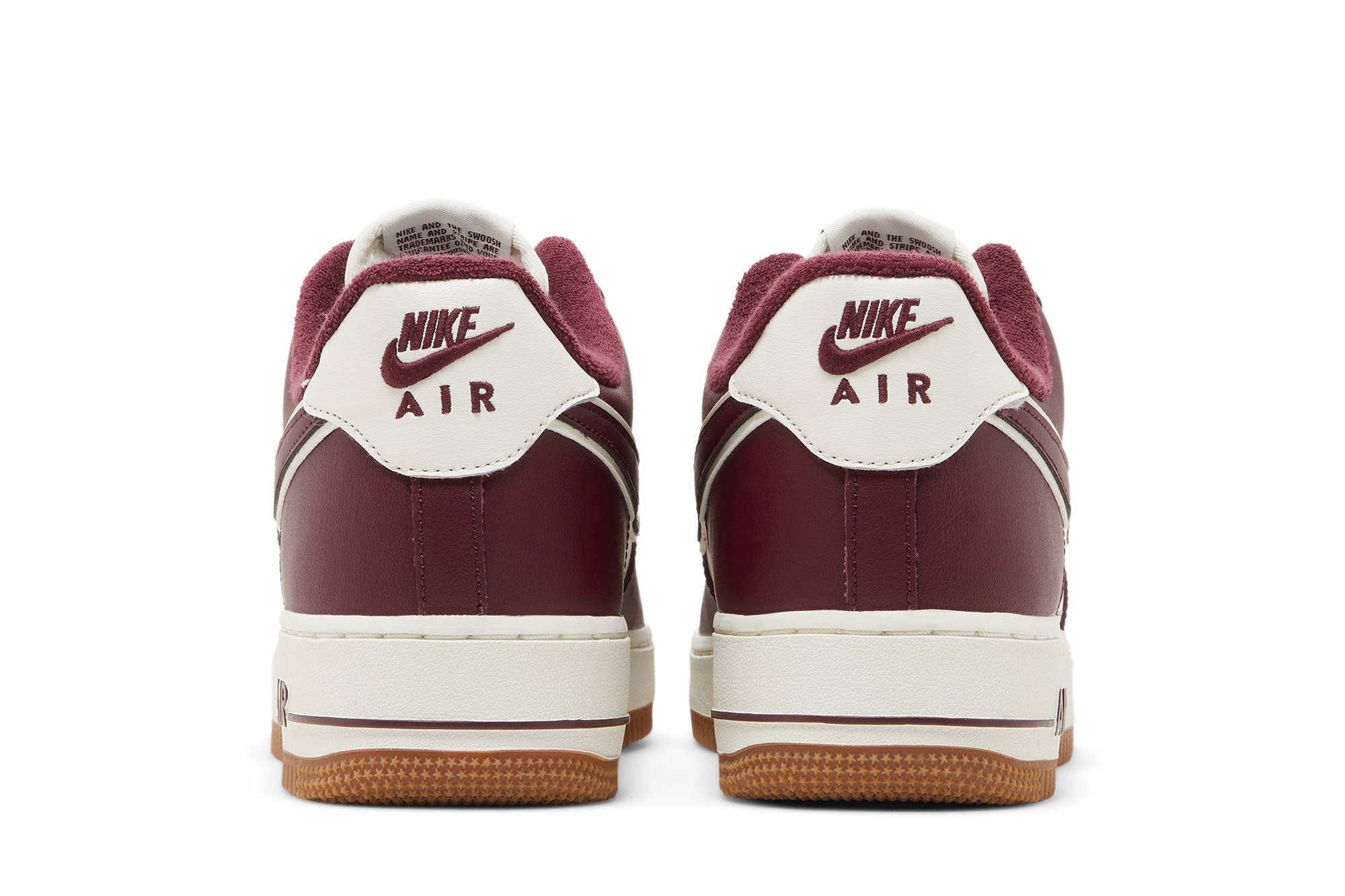 Air Force 1 '07 LV8 'College Pack - Night Maroon' - 6