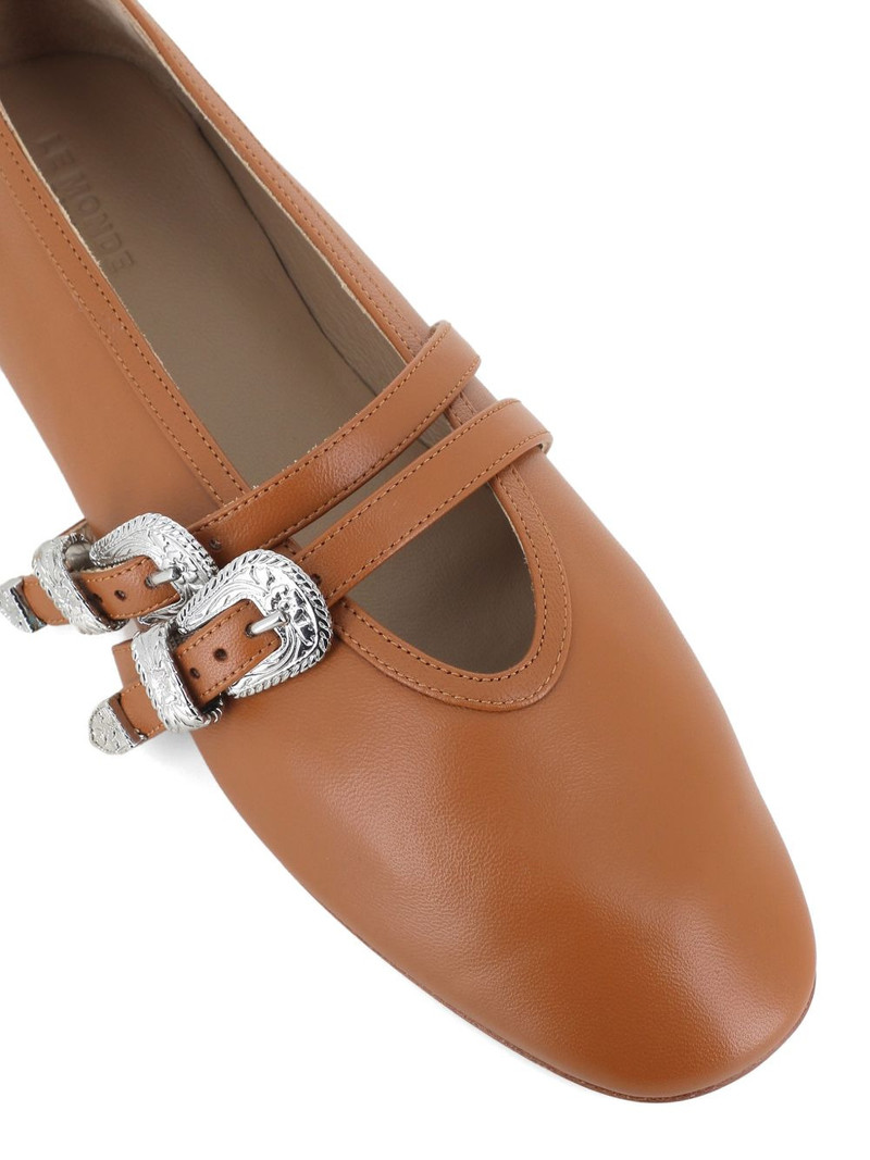 buckle-strap ballet flats 5