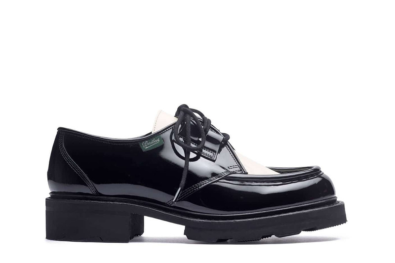 Beaubourg Black/Cream Varnish - Rubber Sole 1