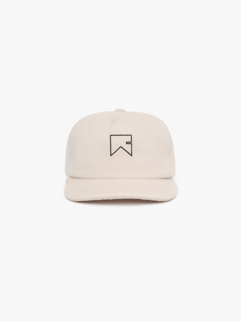 CASHMERE CHEVRON LOGO HAT 1
