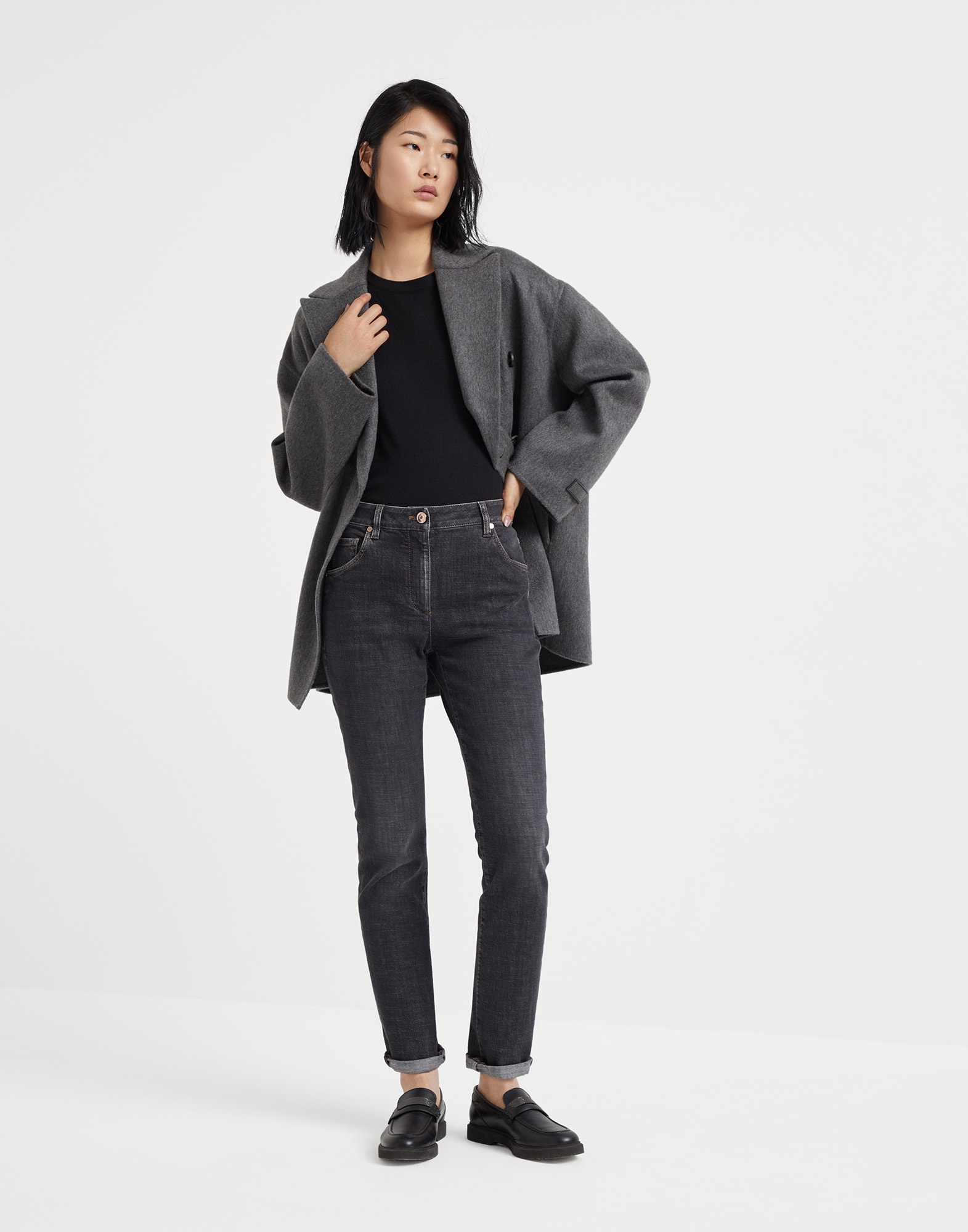 Cashmere and silk lightweight sweater - 5