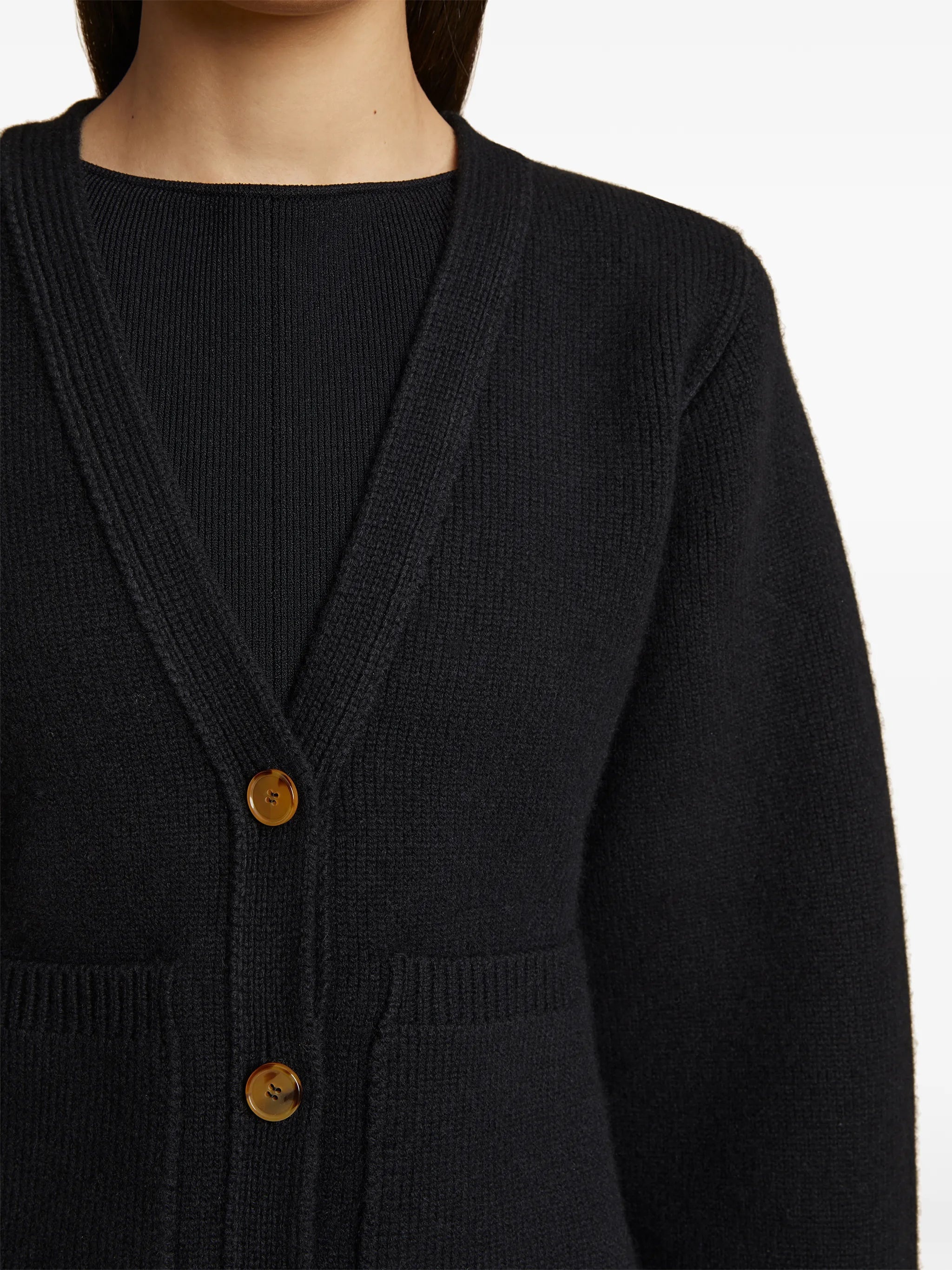 Khaite The Scarlet Cashmere-blend Cardigan - 3