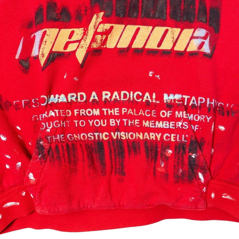 RRR123 RADICAL PAPER ROSE CREWNECK (META RED) outlook