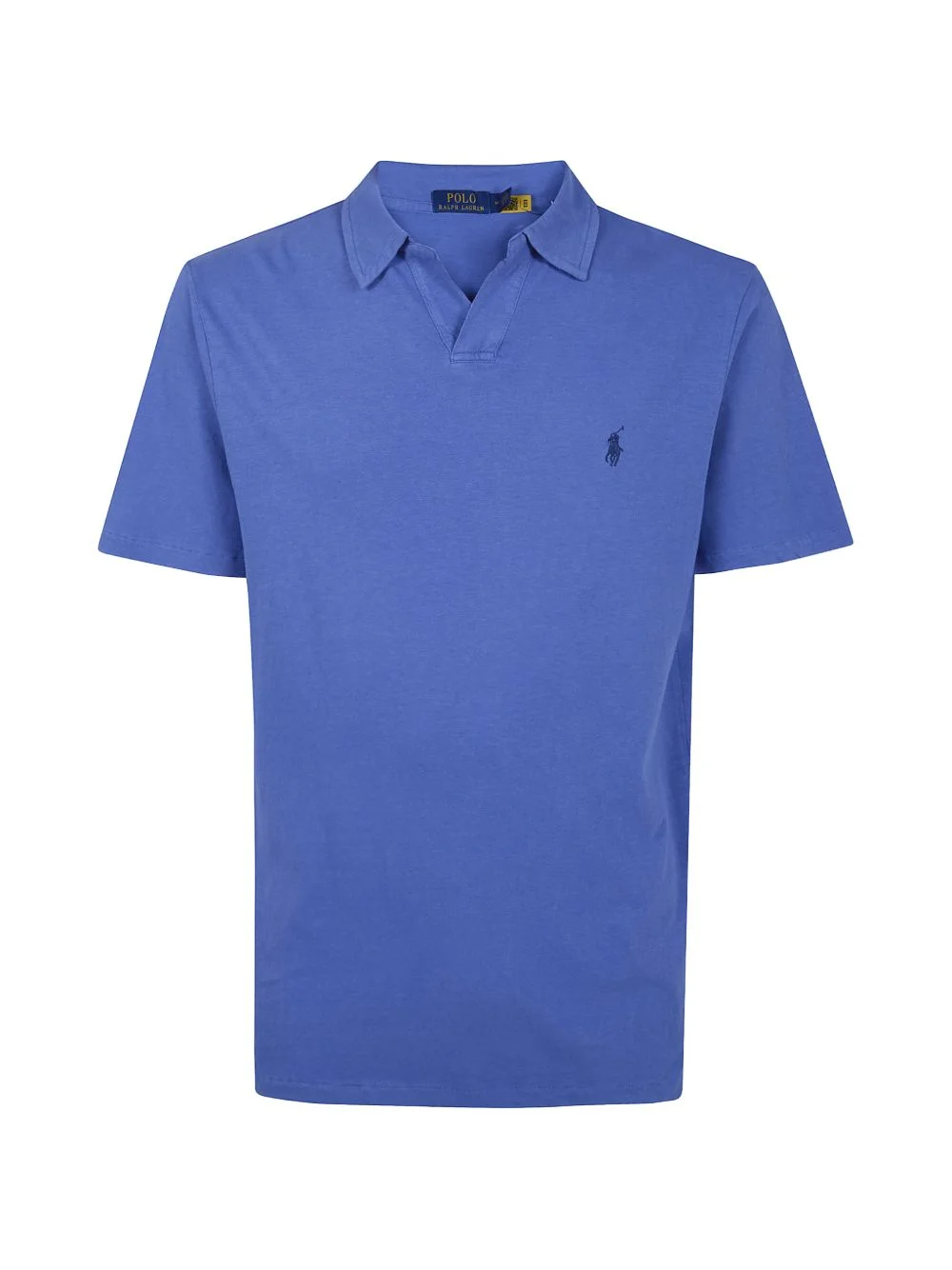 embroidered-logo polo shirt - 1
