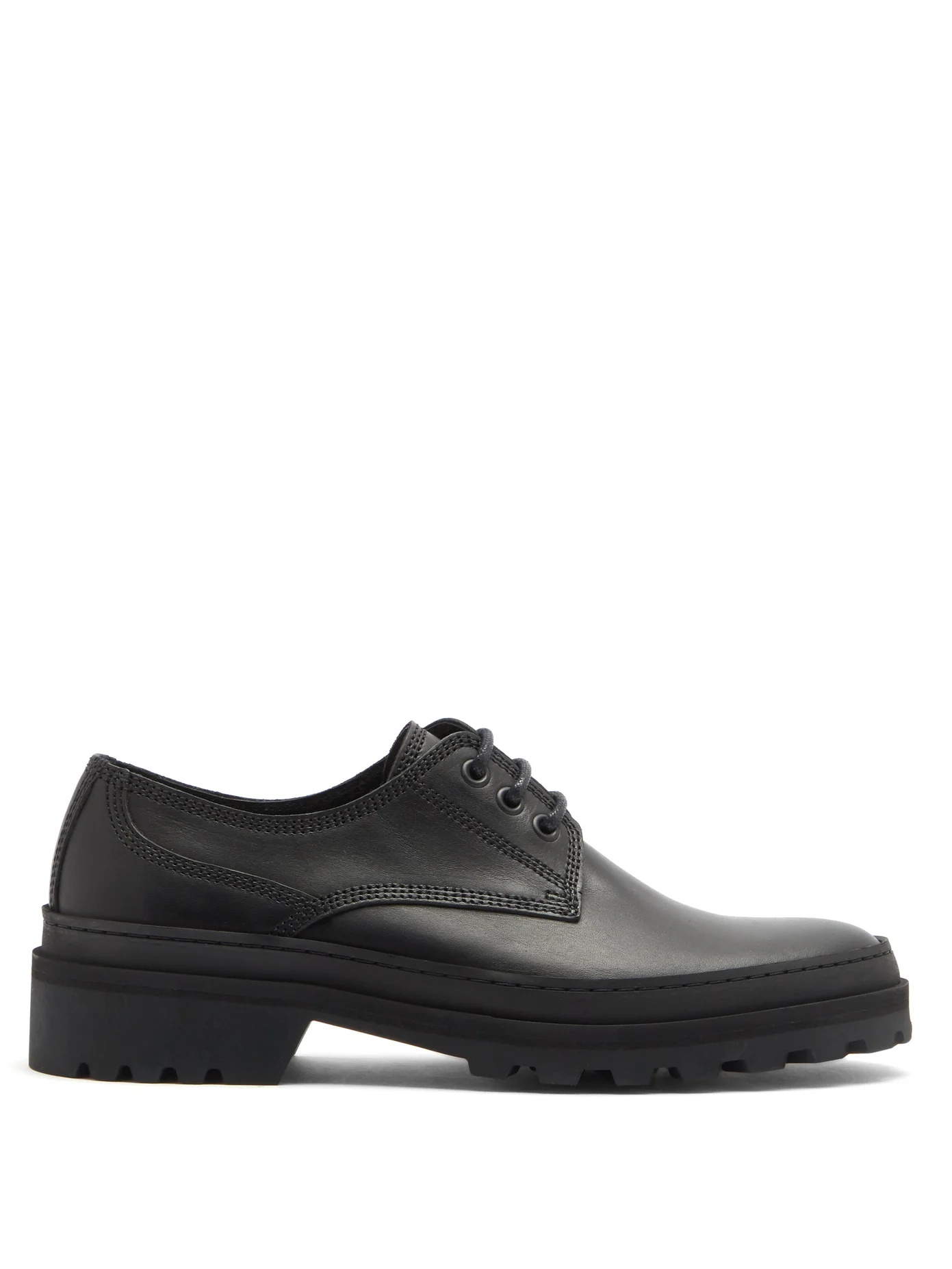 Clem leather derby shoes - 1