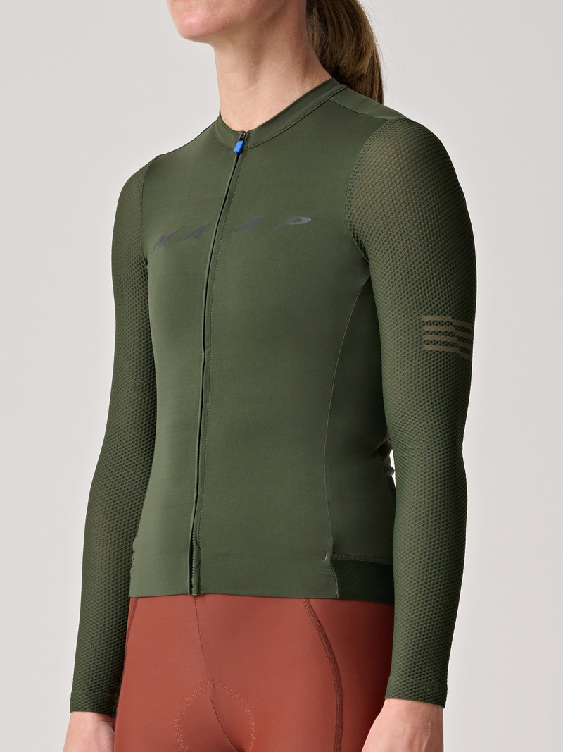 MAAP Women's Evade Pro Base LS Jersey 2.0 outlook