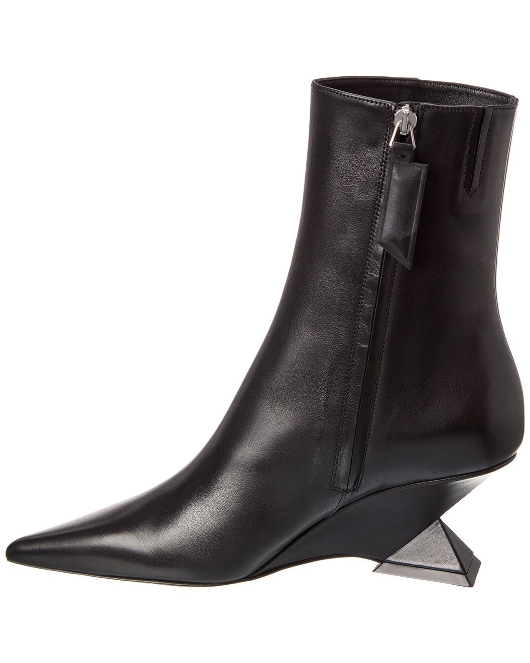 The Attico Leather Bootie - 2