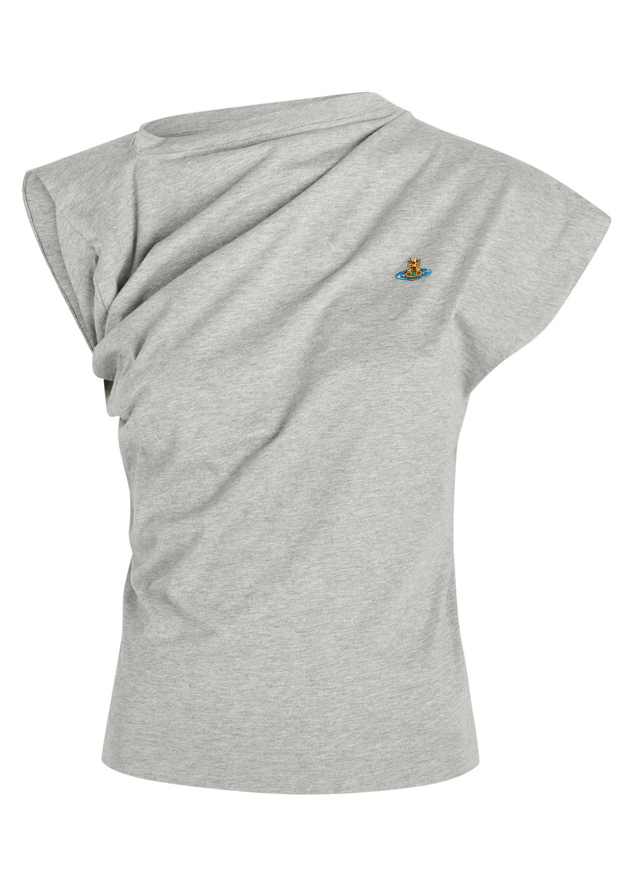 Vivienne Westwood Hebo Asymmetric Cotton T-shirt - 1