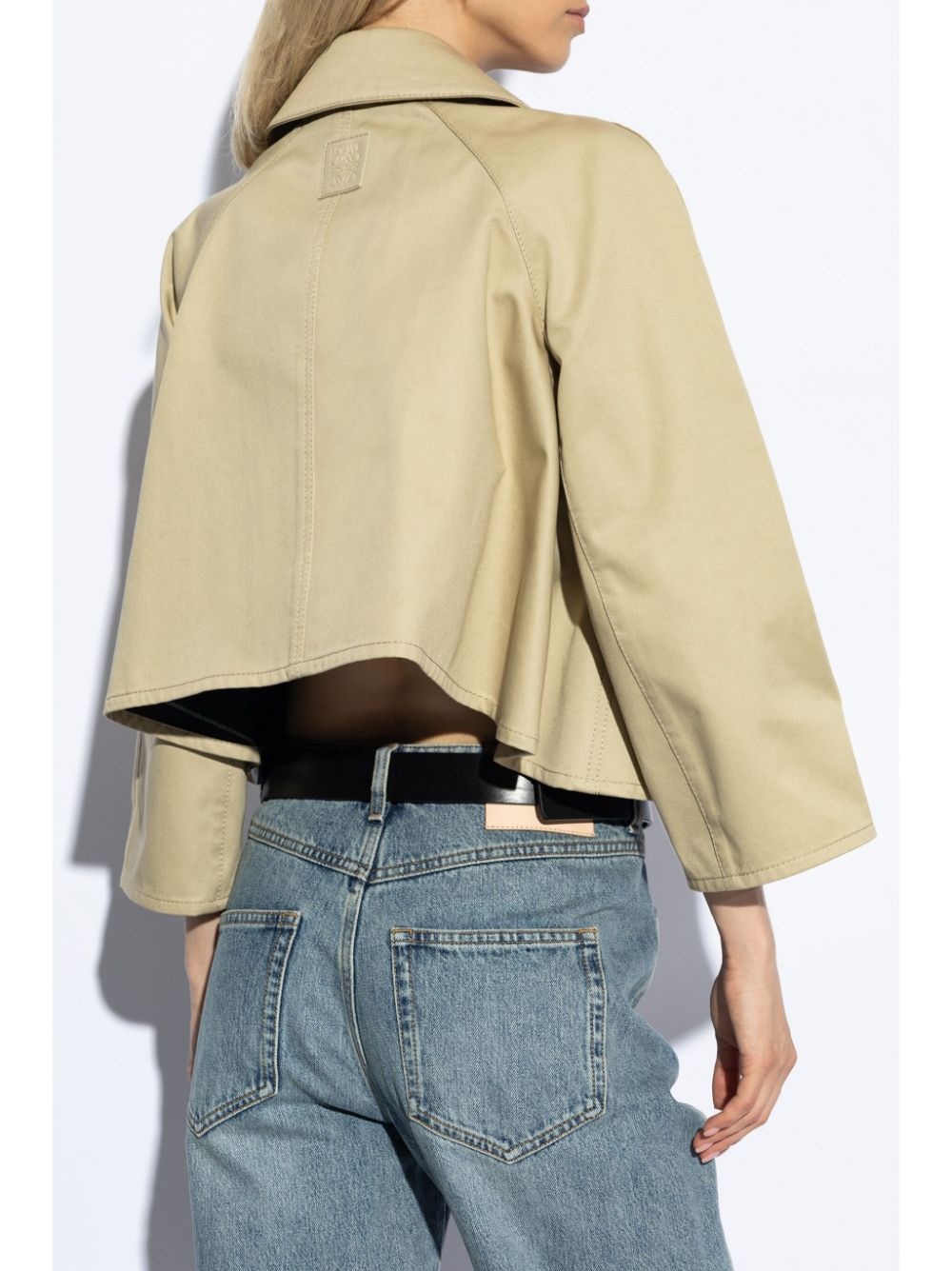 trapeze cotton jacket - 4