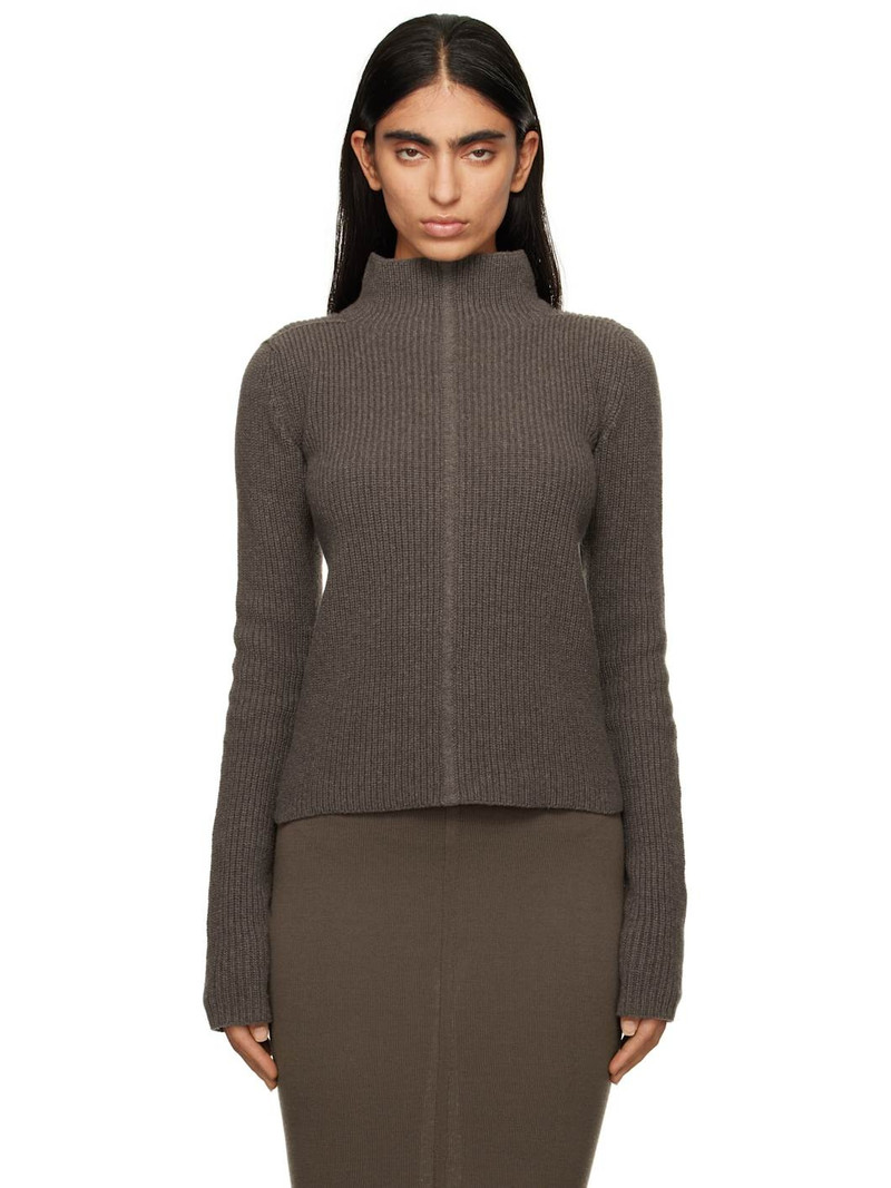 Gray Porterville Headon DBL Lupetto Turtleneck 1