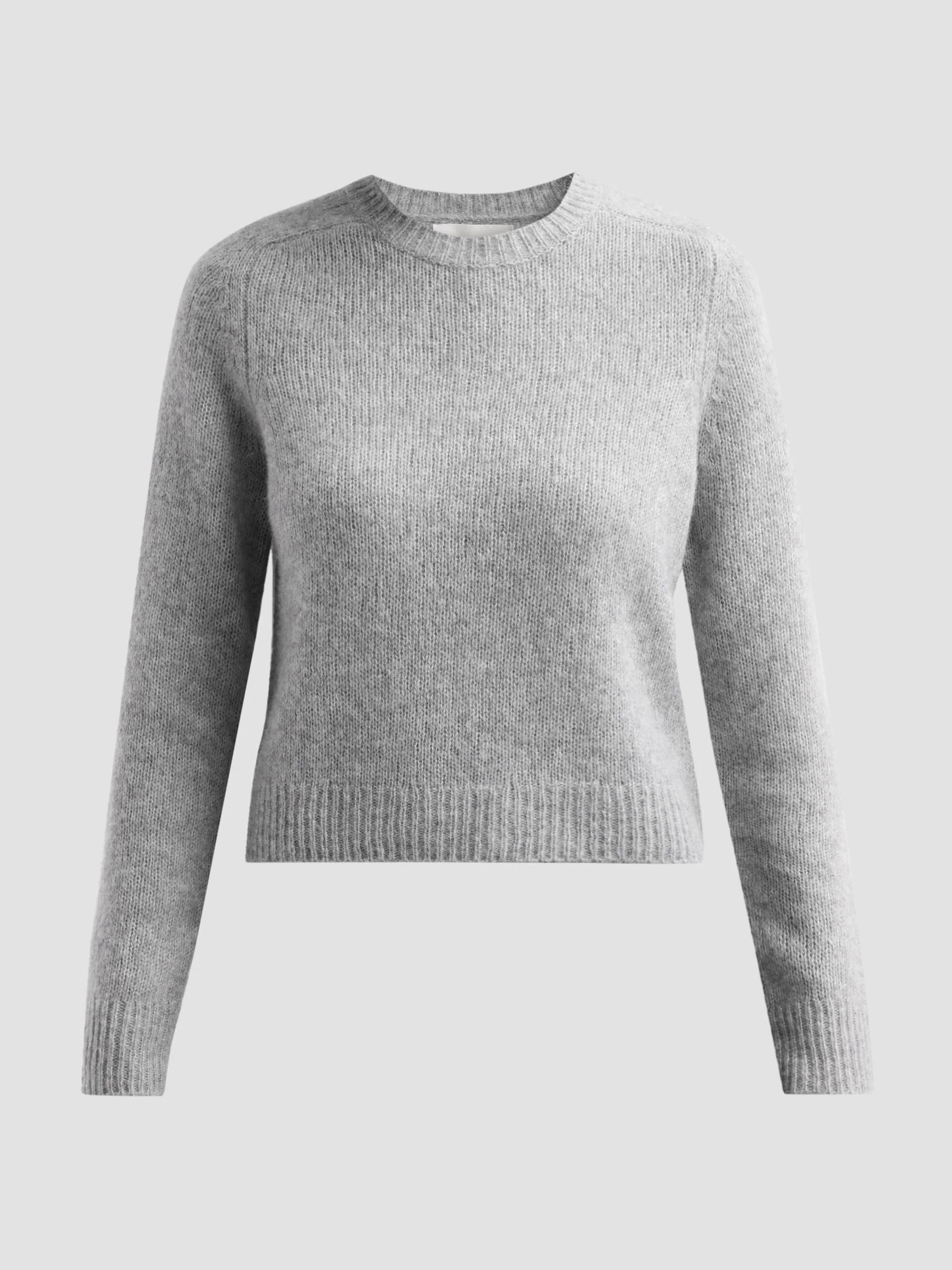 Women's Solene Cashmere-Silk Regular-Fit Sweater - Cloudy - 1
