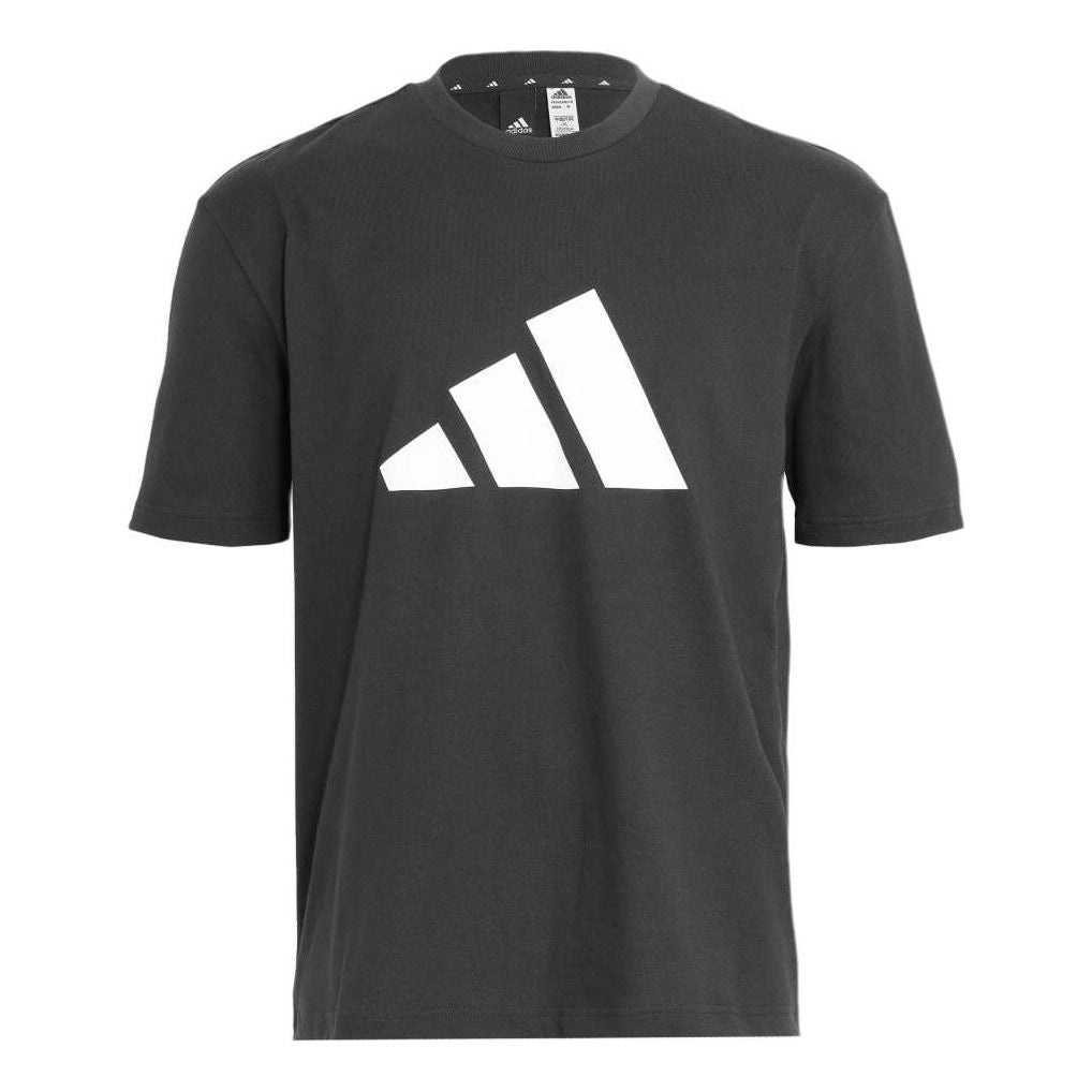 adidas Sportswear Future Icons Logo Graphic T-shirt Asia Sizing 'Black White' H39747 - 1