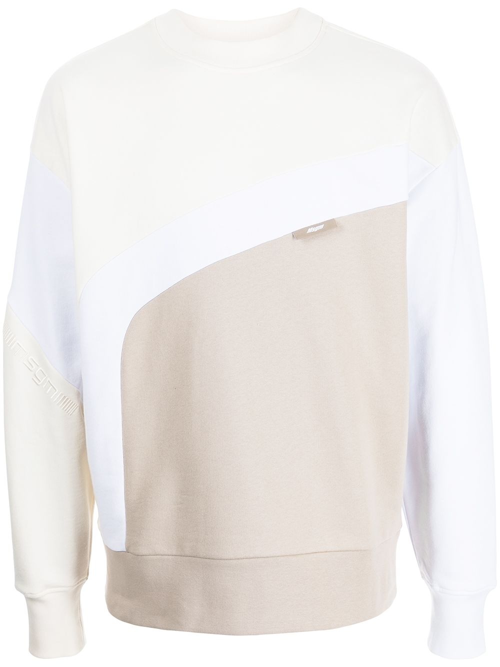 colourblock sweatshirt - 1