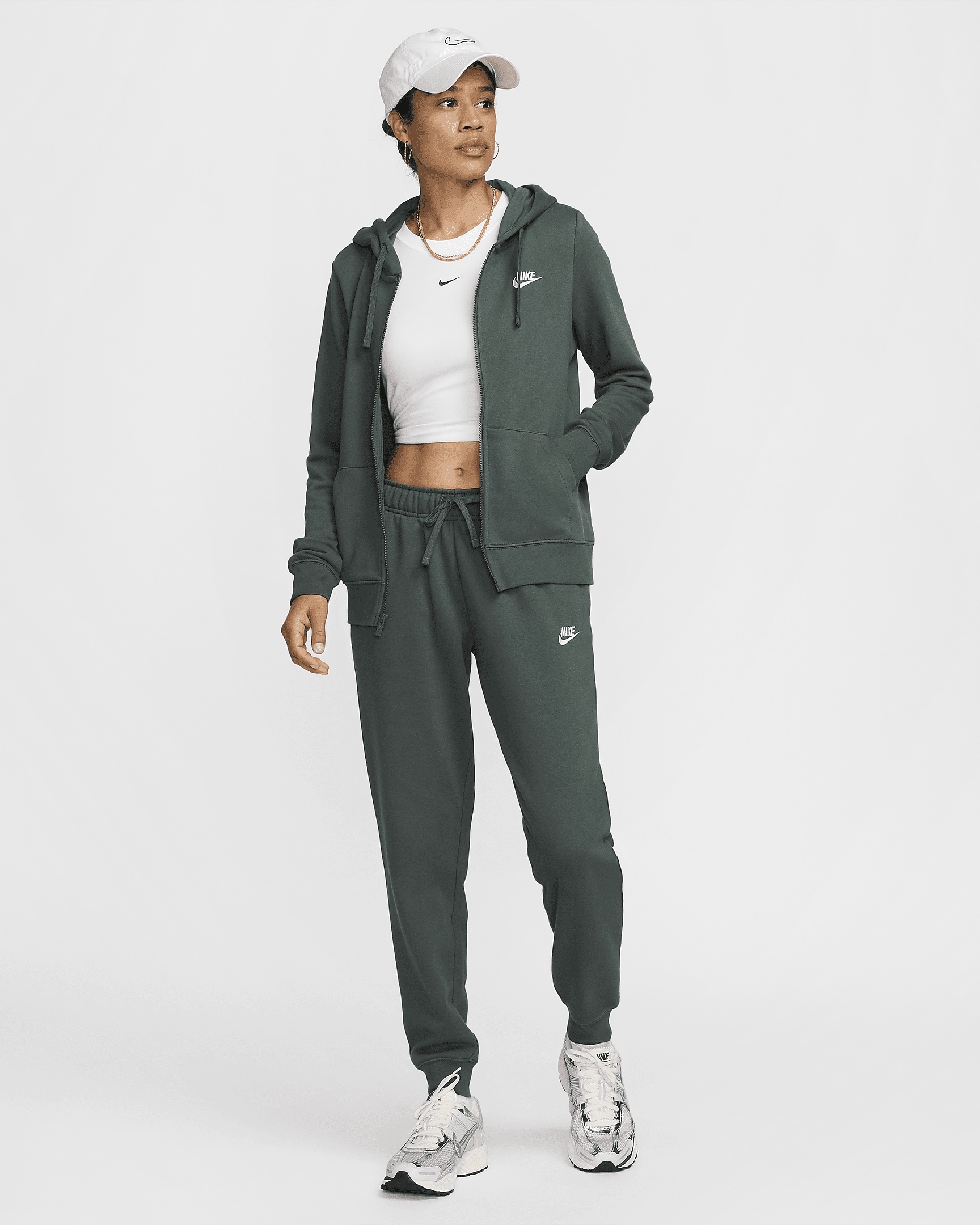 Nike Sportswear Club Fleece Women's Full-Zip Hoodie - 7