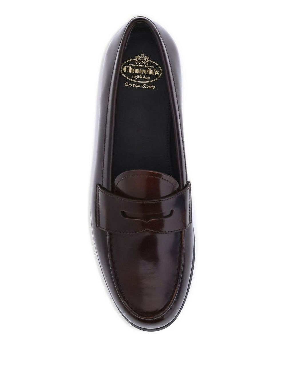 penny leather loafers - 4