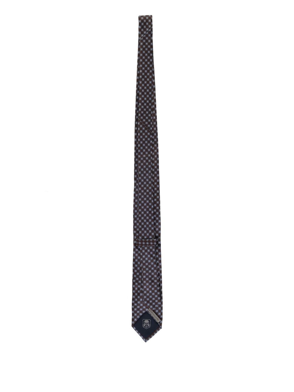 jacquard silk tie - 2