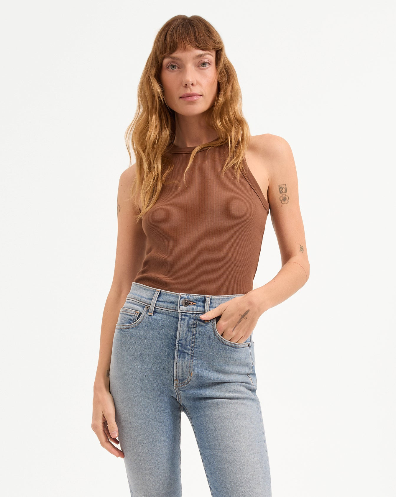 JORDYN CROPPED TANK TOP - 2