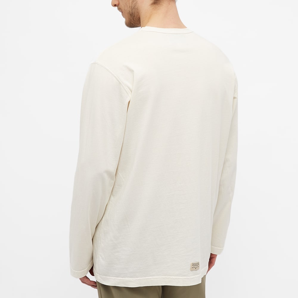 Nigel Cabourn Long Sleeve Embroidered Arrow Tee - 4