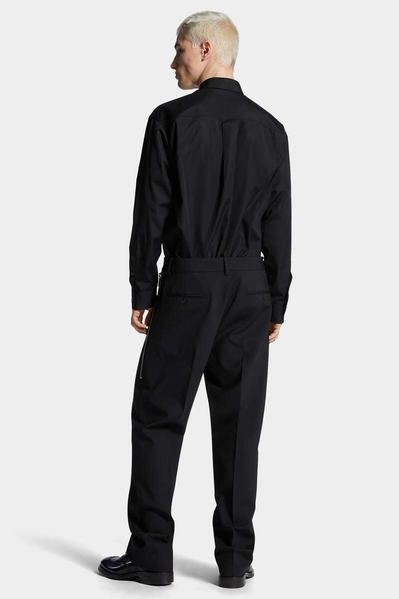 RELAX PANT SIDE ZIP DETAIL PANT - 4