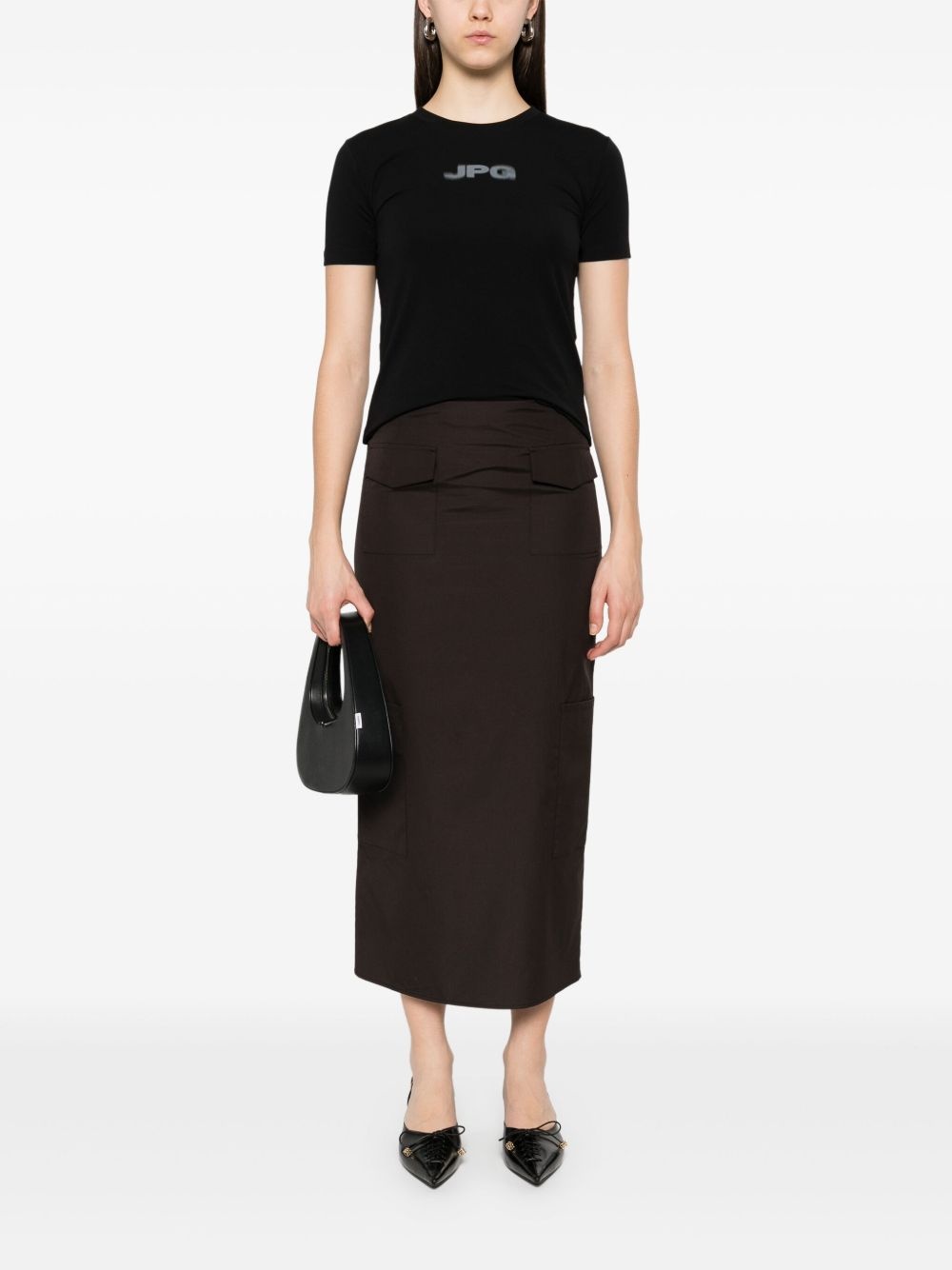 stretch-cotton t-shirt - 2