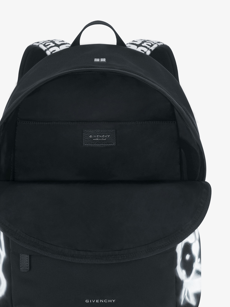 ESSENTIEL U BACKPACK WITH TAG EFFECT DOG PRINTS WITH COVER 7